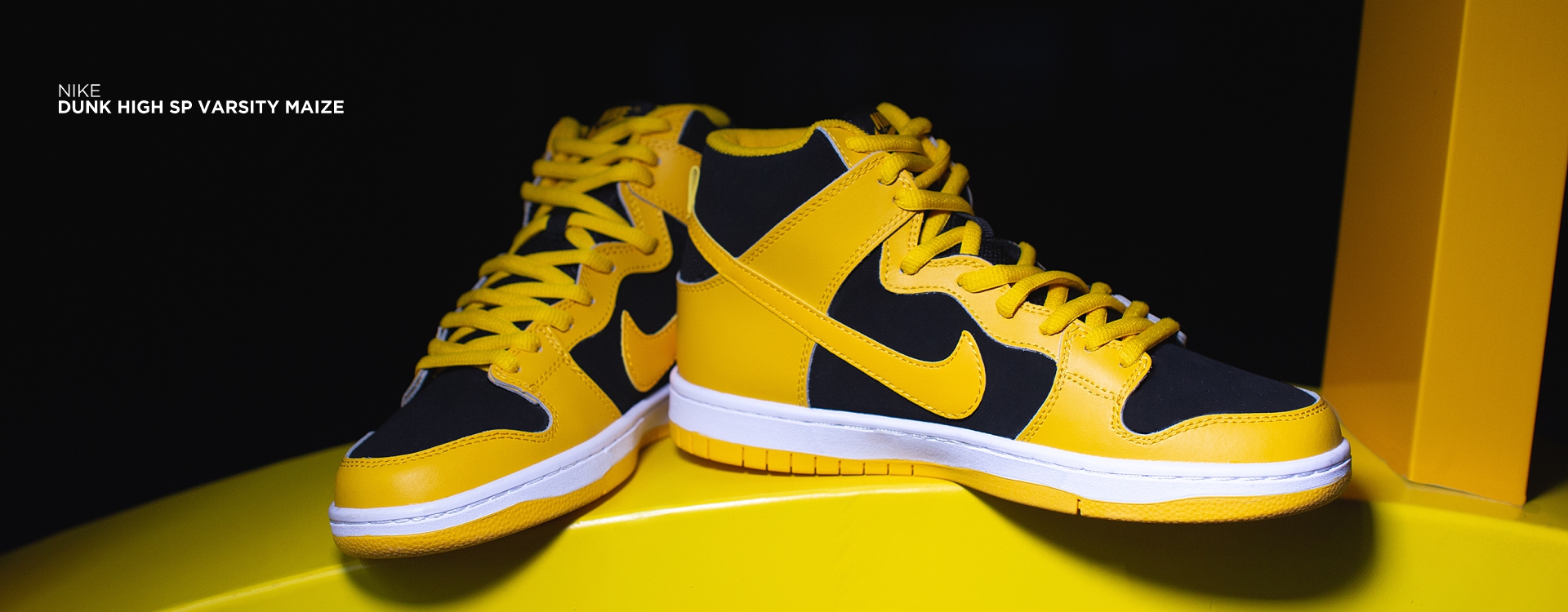 Кроссовки Nike Dunk High «Varsity Maize»