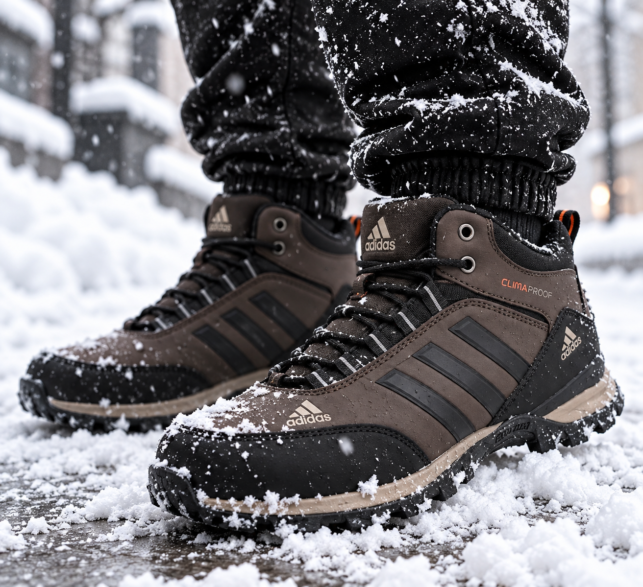 Adidas Climaproof — on-foot