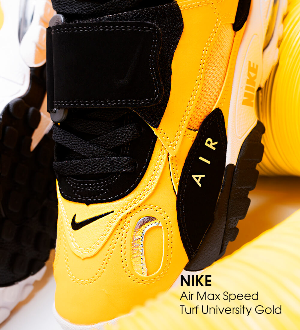 Кроссовки Nike Air Max Speed Turf University Gold